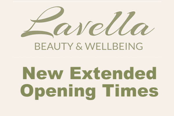 Lavella Beauty and Wellbeing Opening Times
